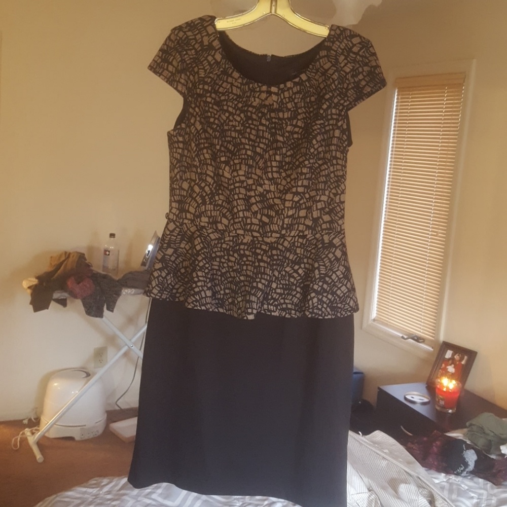 Peplum dress